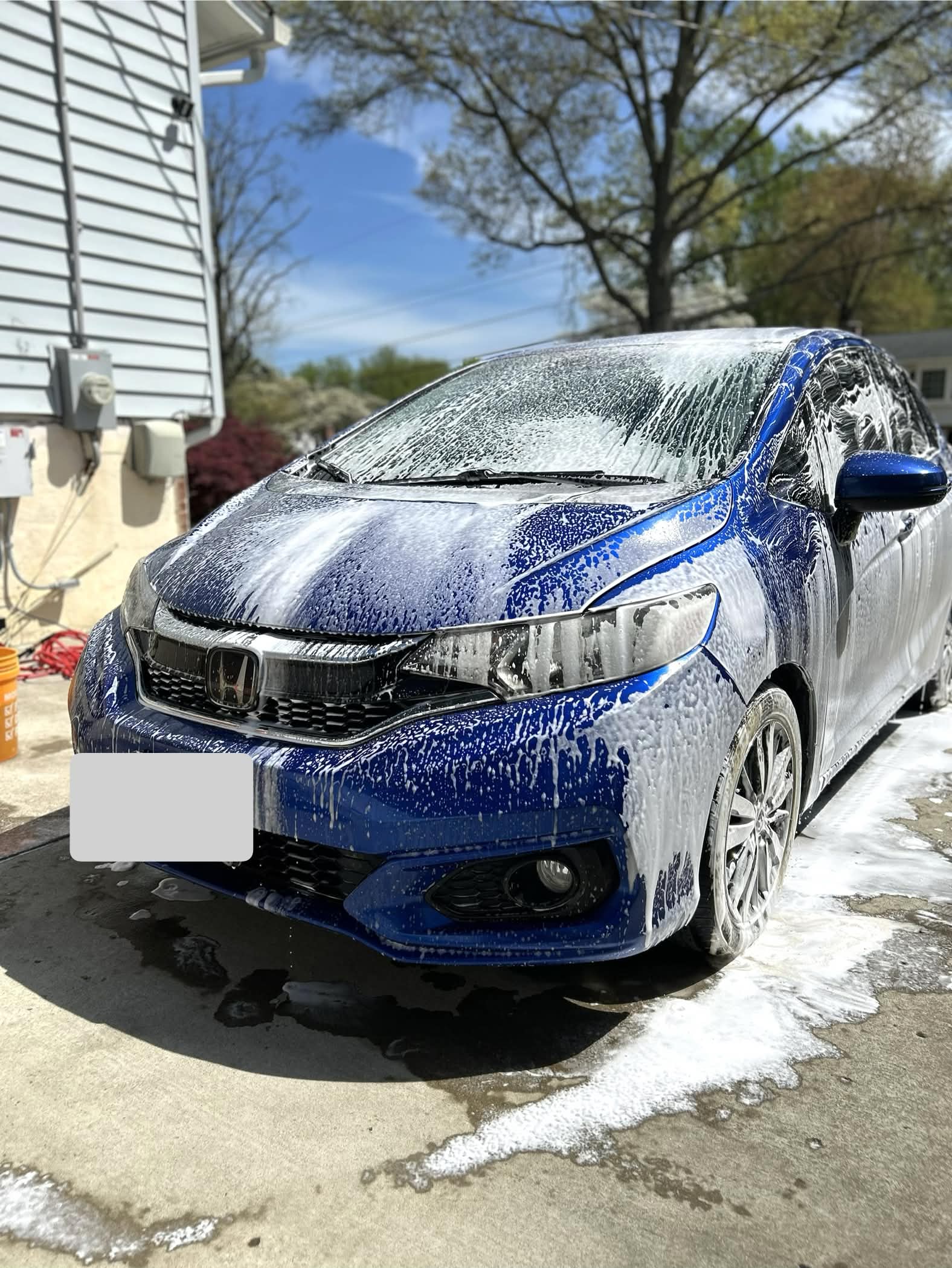 Honda Fit exterior detail, Gaithersburg MD