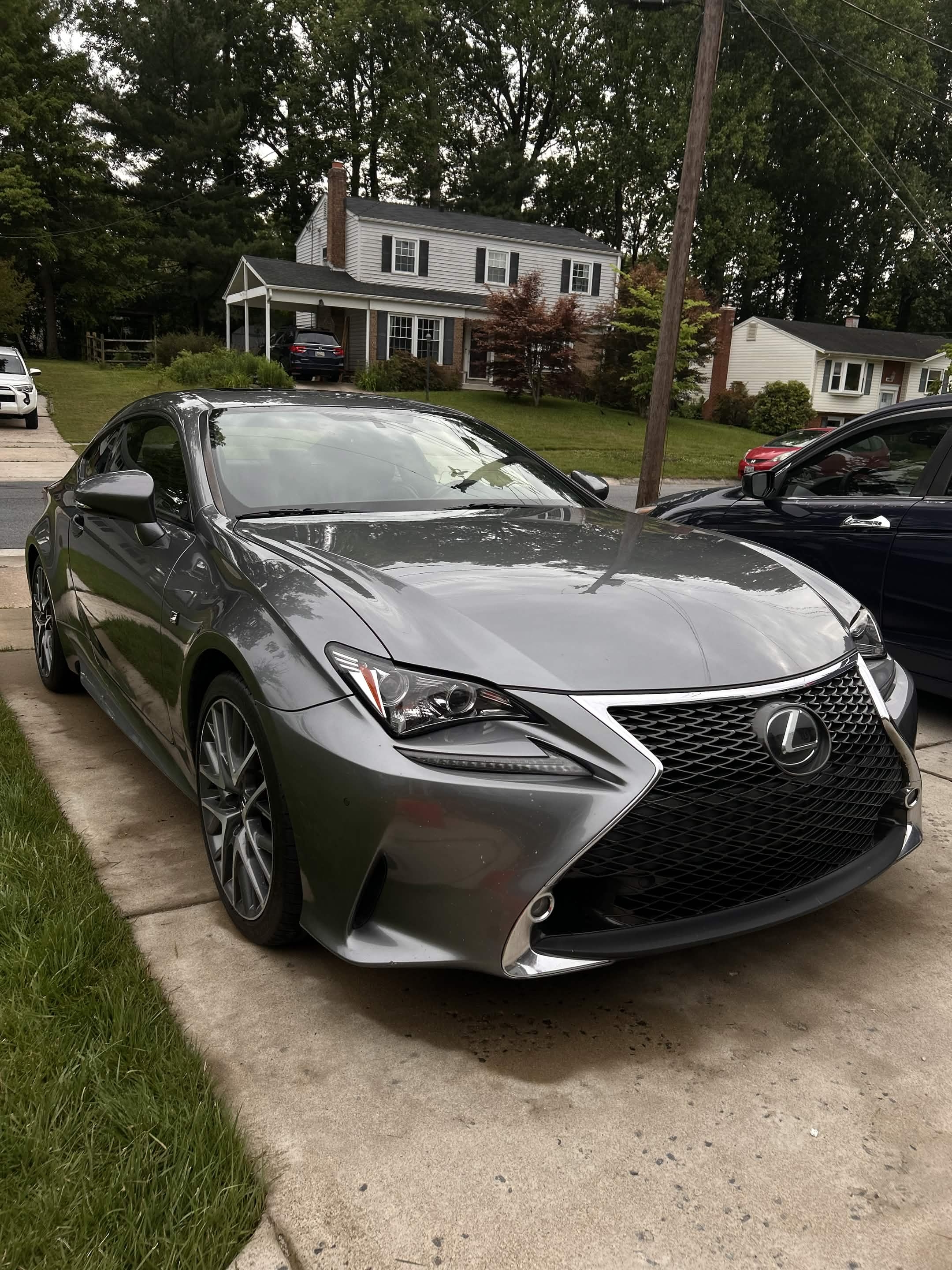 Lexus RC exterior detail, Rockville MD